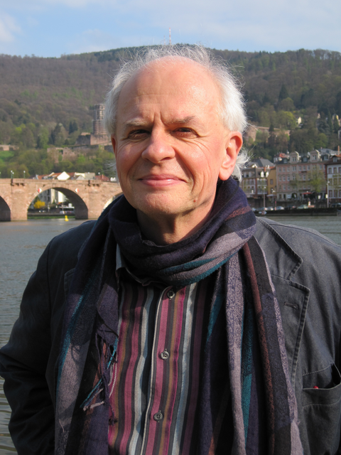 Ralph Dutli liest am 13. Juni 2024 in der Landesbibliothek aus „Alba“ | Foto: Catherine Dutli-Polvêche