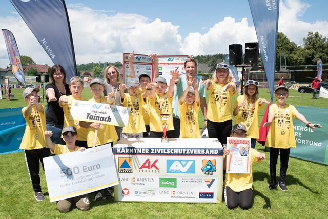 Die Volksschule Tainach ist „Sicherste Volksschule Kärntens 2024" | Foto: KZS/Adrian Hipp