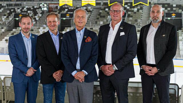 Schmid-Nachfolger: der erfahrene Sportmanager Martin Reiss (Mitte) wird neuer Caps-Boss. | Foto: Vienna Capitals