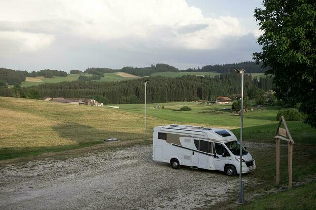 Wohnmobilstellplatz beim Kräuterwirt Dunzinger.   | Foto: Kräuterwirt Dunzinger