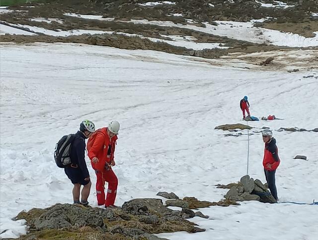 Am Mittwoch rund um Mittag geriet ein Urlauberpaar beim Spieljoch in eine alpine Notlage. | Foto: ZOOM.TIROL