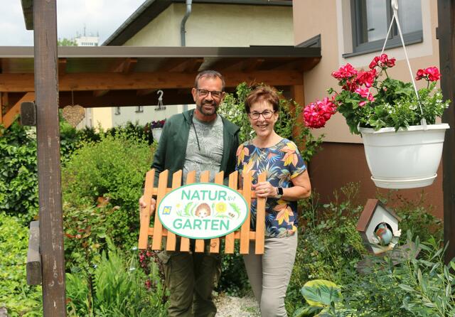Biogärtner Karl Ploberger mit Christine Reiterer in Waidhofen | Foto: Natur im Garten