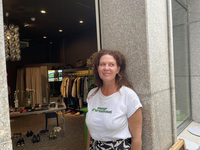 "Das Neue Schwarz" ist ein Vintage-Mode Geschäft in der City. Tanya Bednar hat mit ihrem Geschäft großen Erfolg in Berlin gehabt und führt diesen in Wien fort. | Foto: Michael Marbacher