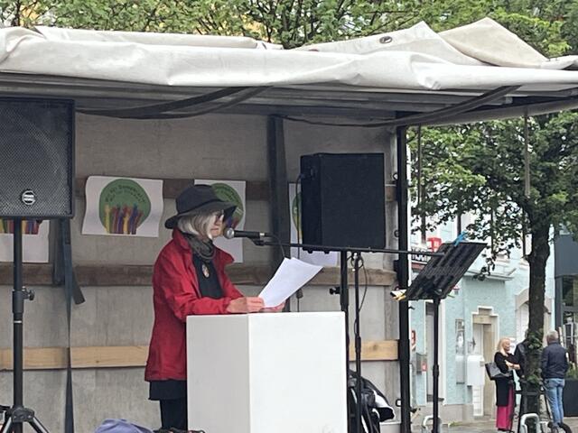 Eva Schlegel referierte zum Thema „EU das größte Friedensprojekt.“  | Foto: Helmut Eder