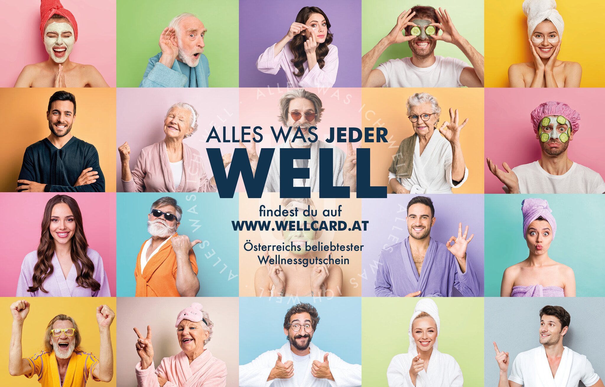 Schenken Sie Wellness: WellCard: Alles was jeder WELL - Klagenfurt