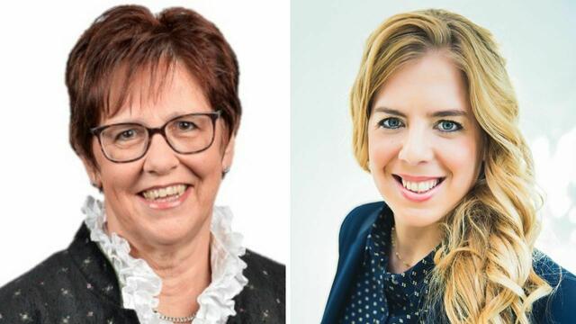Von links: Gemeinderätin Waltraud Beranek (ÖVP) und Stadträtin Isabella Theuermann (FPÖ)  | Foto: Privat