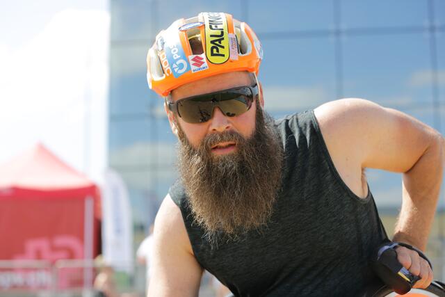 Thomas Geierspichler nach dem 400er Rennen. | Foto: Petra Dissertori
