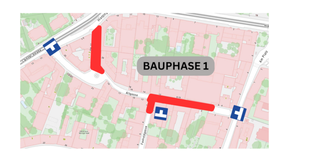 Die erste Bauphase wird voraussichtlich im August 2024 fertiggestellt. | Foto: BV 13/BV Hietzing