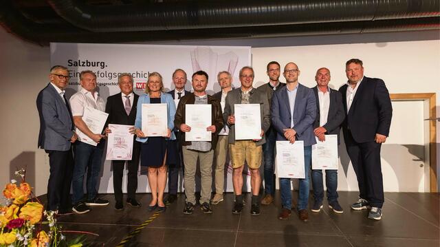Grund zum Feiern gibt es 2024 auch bei zahlreichen Unternehme aus Kuchl und Hallein. | Foto: © WKS/Bernhard R. Moser Photography