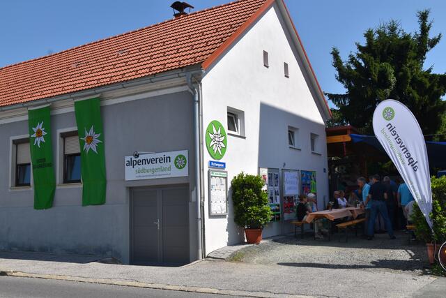 Das neue Vereinshaus wurde eröffnet | Foto: Michael Strini