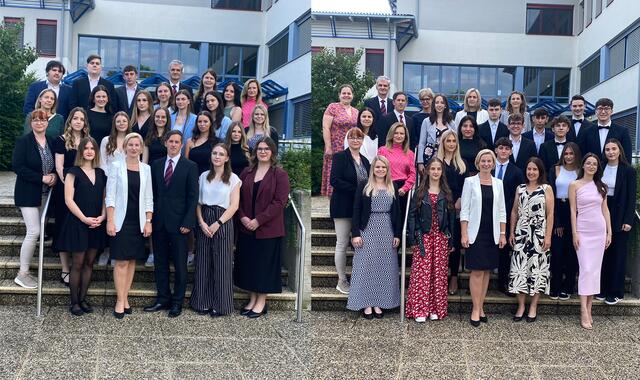 In der HAK Oberpullendorf traten zwei Abschlussklassen zur Reife- und Diplomprüfung an