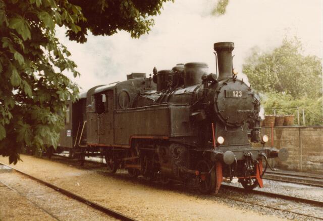 Aufnahmedatum Mitte der 1960er Jahre, Ort: Bahnhof Mönchhof-Halbturn | Foto: Fotograf Franz Kraus, Archiv Josef Pospichal