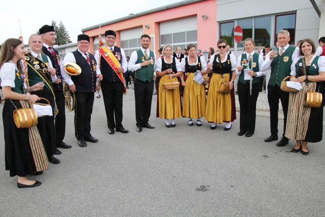 Die Dorfmusik Zillingtal feierte am Wochenende sein 20-jähriges Jubiläum. | Foto: Eduard Wimmer