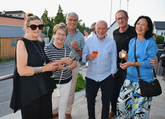 Ingrid und Toni Fasching, Silvia und Herbert Rauscher, Sigi und Eva Pöschl