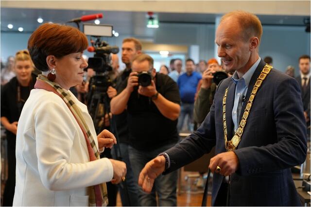 Angelobung von Andrea Dengg | Foto: Erich Staudinger