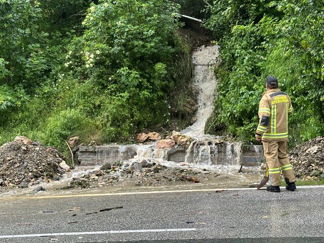Wie hier im Alpbachtal könnte es aufgrund der Wetterverhältnisse in Teilen Tirols heute Abend wieder Murenabgänge geben.  | Foto: Zoom.tirol