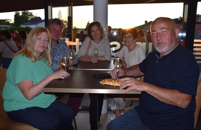 Hilde und Josef Zeitlhofer, Gertraud Gattringer, Evelyne Primetshofer und Erwin Gattringer