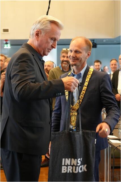 Angelobung von Rudi Federspiel | Foto: Erich Staudinger