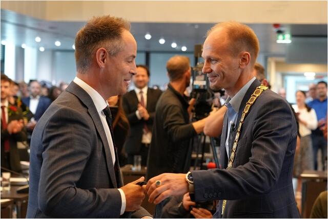 Angelobung von Markus Lassenberger | Foto: Erich Staudinger