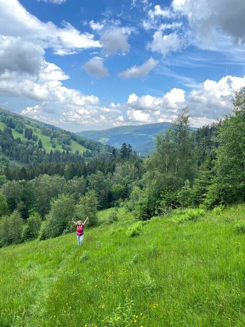 Wunderschön und einfach herrlich und dankbar, das ich wieder wandern kann