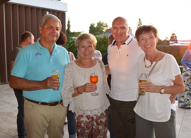 Wolfgang und Andrea Bichler, Peter und Anneliese Kaiblinger
