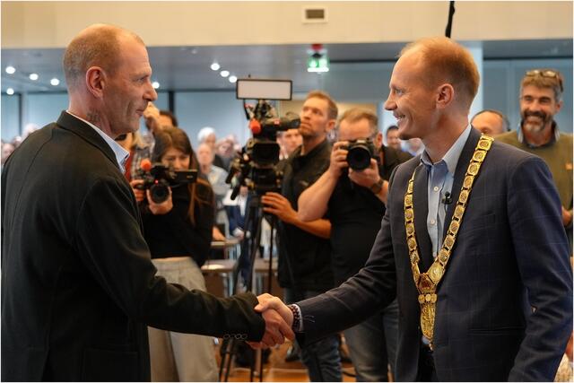 Angelobung von Reini Happ | Foto: Erich Staudinger