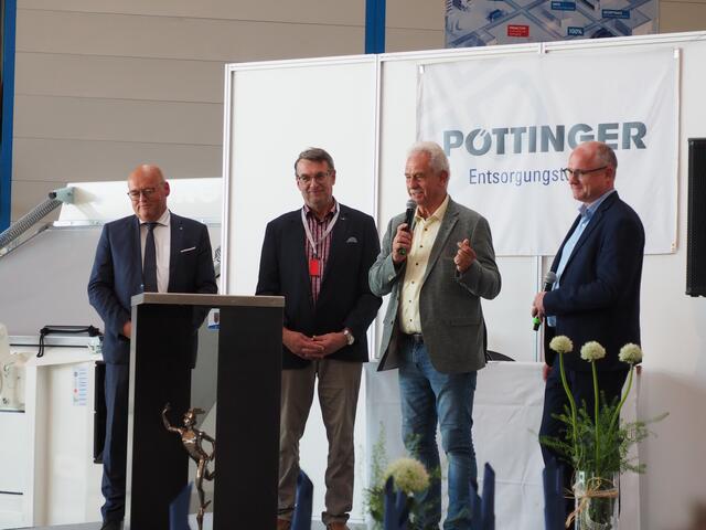 Laurenz Pöttinger, Gerhar Schaur, Peter Oberlehner, Günther Baschinger | Foto: BRS