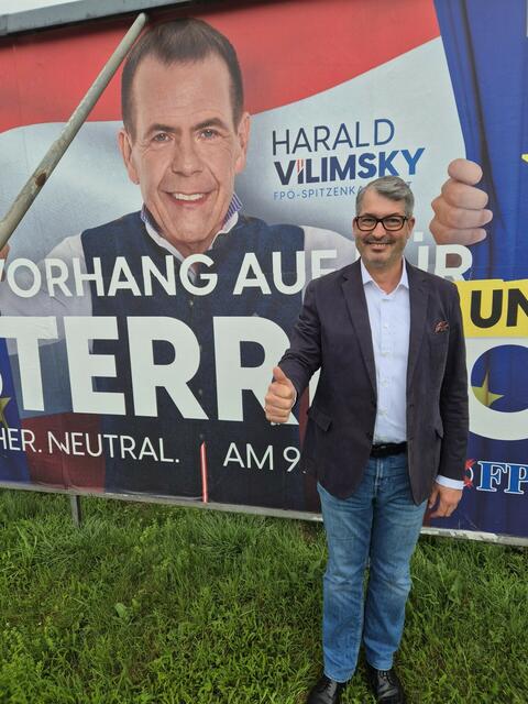 Oliver Leopold Fritz von der FPÖ, zuständig für den Wienerwald. | Foto: Fotos: z.V.g.