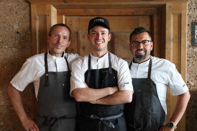 (von links nach rechts) Jürgen Mathoy, Michael Ploner und Olli Mijic. | Foto: Celina Leitner