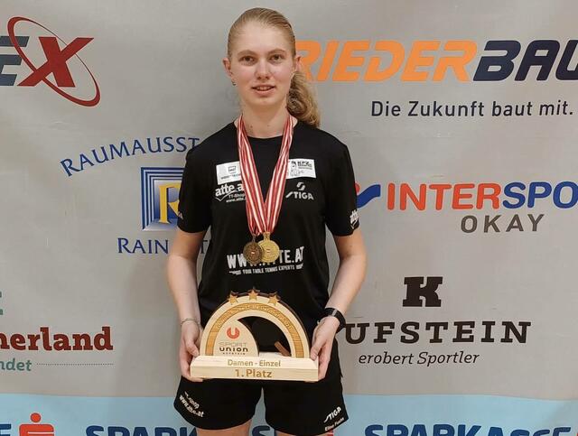 Elina Fuchs holte zweimal Gold und einmal Bronze. | Foto: Elina Fuchs