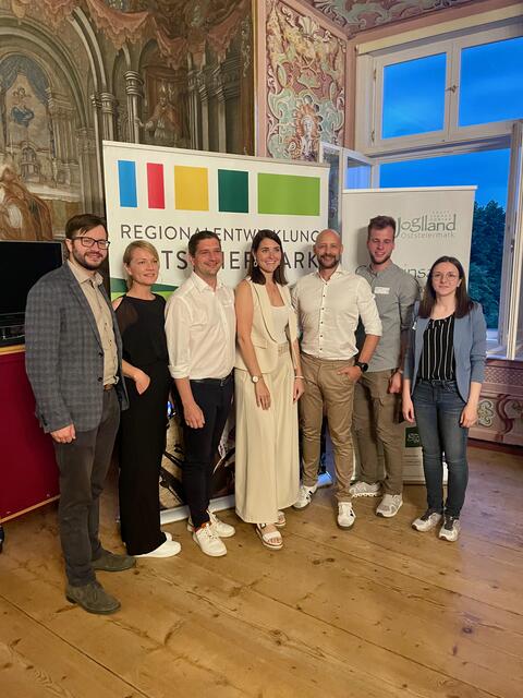 Start-up Schmiede Oststeiermark: Verantwortliche und Referenten beim Netzwerktreffen im Stift Vorau. | Foto: REO