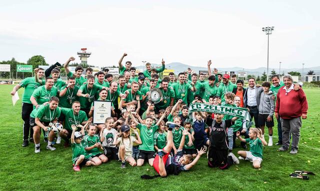 Der FC Zeltweg fixierte den Titel mit einem 7:0-Heimsieg. | Foto: ripu