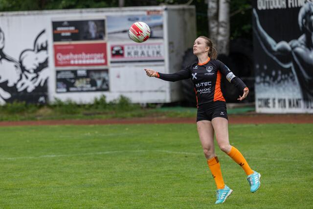 Tanja Gahleitner im Einsatz. | Foto: Sportunion Arnreit/Erwin Pils