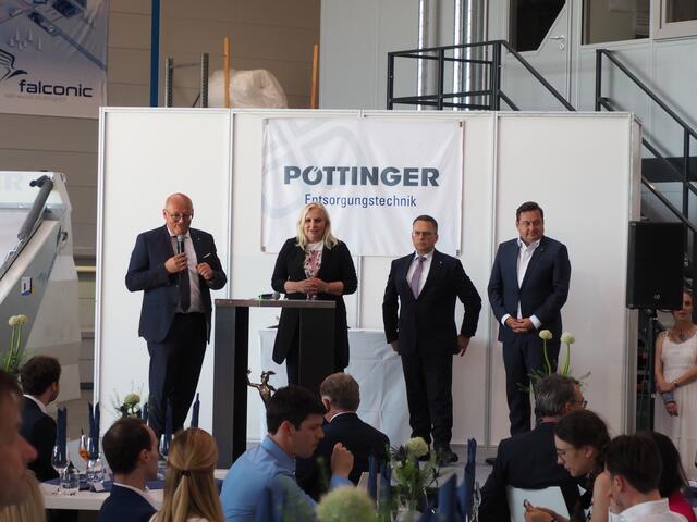 Laurenz Pöttinger, Angelika Winzig, August Wöginger, Kurt Egger | Foto: BRS