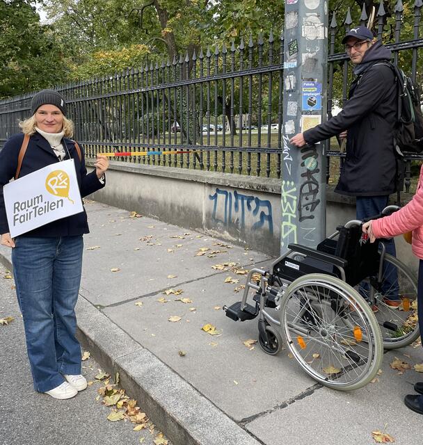 Auch die Gruppe Raum fair teilen der Agenda Wieden trug Wohnstraßen und zu enge Gassen in der VCÖ-Karte ein.  | Foto: Raum fair teilen