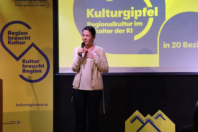 Sandra Paweronschitz (Kultur.Region.Niederösterreich) | Foto: Franziska Stritzl