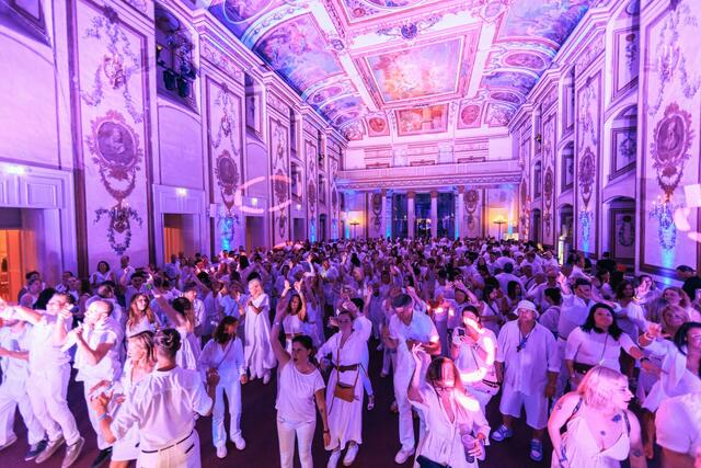 Über 3000 Gäste kamen zu Clubbings rund um das Schloss Esterhazy | Foto: Alex Felten