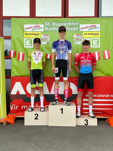 Marc Hierschläger (Bildmitte) vom RC Walding ist zweifacher Österreichischer Meister in seiner Altersklasse. | Foto: Andreas Friedl