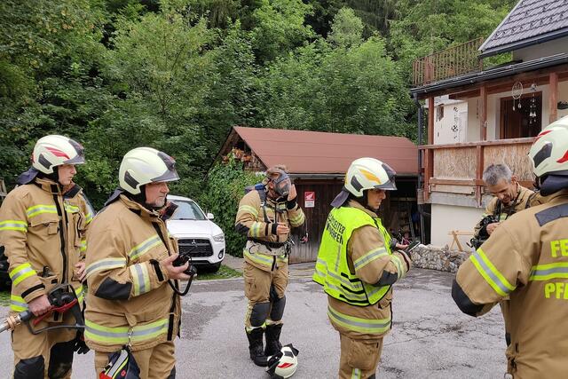 35 Floriani waren im Einsatz. | Foto: FF Pfarrwerfen