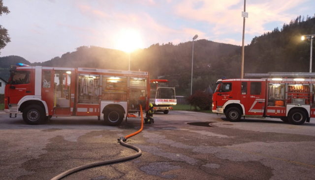 Die FF Stiwoll im Einsatz. | Foto: FF Stiwoll
