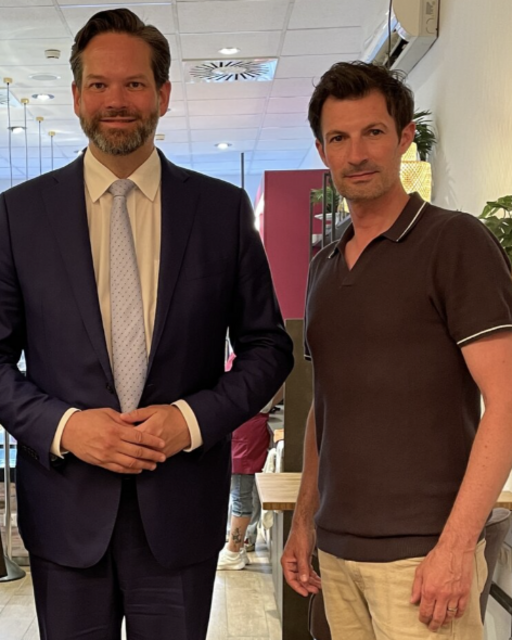 Lukas Mandl und René Lobner (r.) | Foto: Bendl