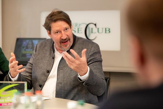 Thomas Waitz übernimmt statt Lena Schilling die grüne Delegationsleitung nach der EU-Wahl. | Foto: Nikola Milatovic