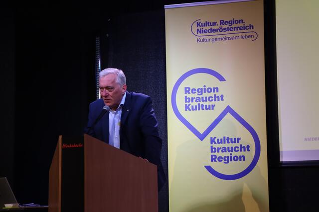 Kultur.Region.Niederösterreich-Geschäftsführer Martin Lammerhuber | Foto: Franziska Stritzl