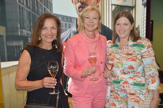 (v.l.) Andrea Steiner, Gerda Török und Evelyn Zarits. 