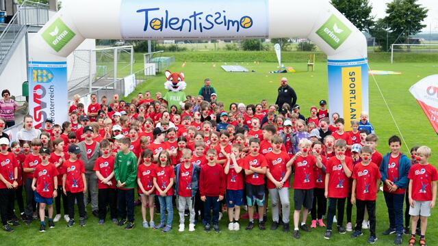 Für acht Klassen, 155 Kindern und 16 Lehrpersonen war es ein sportlicher Tag. | Foto: ASVÖ-NÖ