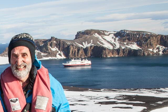 Josef Mann reiste mit Wissenschaftler:innen in die Antarktis. | Foto: Josef Mann