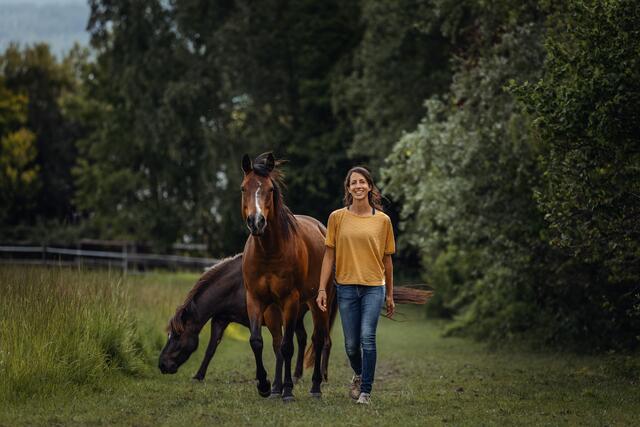Janina Brunner-Walzl hat die Yoga Ranch ins Leben gerufen. | Foto: Janina Brunner-Walzl