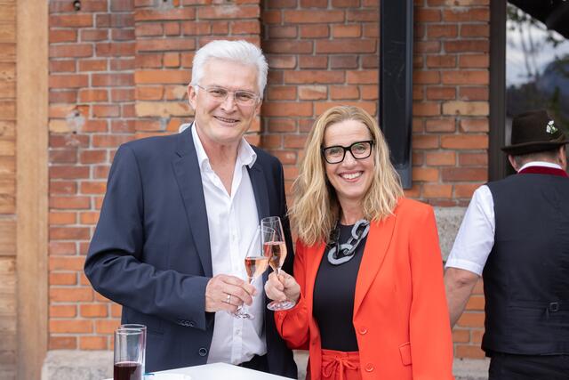 Harald Bilgerie mit seiner Gattin Gudrun Heger. | Foto: WKS/Bernhard R. Moser Photography