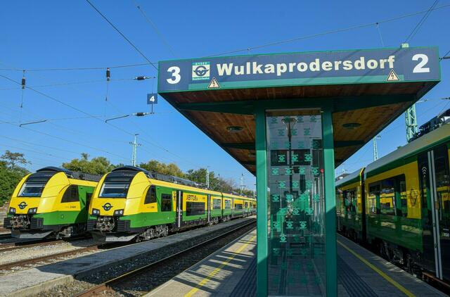 Wulkaprodersdorf ist eine Anschlussstelle nach Eisenstadt. | Foto: Raaberbahn