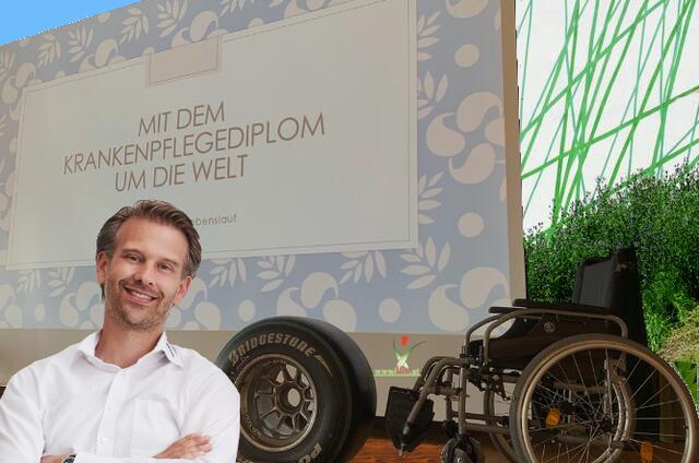 Michael Waldher nahm die Jugendlichen mit auf eine Reise um die Welt, indem er von seinen beeindruckenden Erfahrungen als diplomierter Krankenpfleger berichtete. | Foto: LFS Althofen